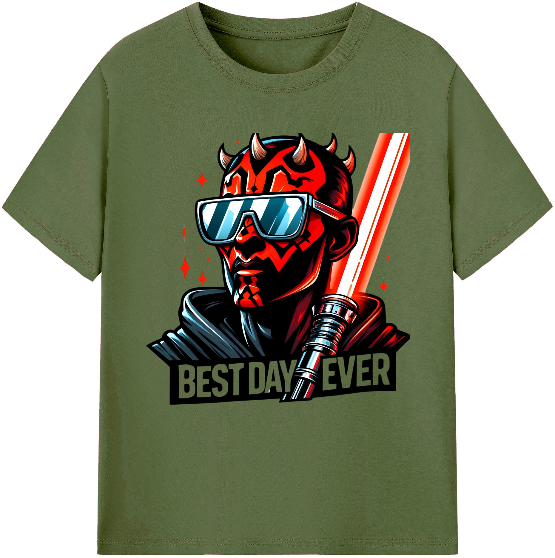 （画像用） スター・ウォーズ Star Wars 綿100％半袖Tシャツ（フロントプリント）